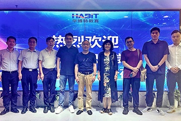 河南艺术职业学院薛书记一行莅临交流